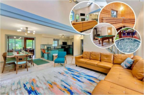 Pocono Escape - Cozy 5BR - Sauna-Billiard home